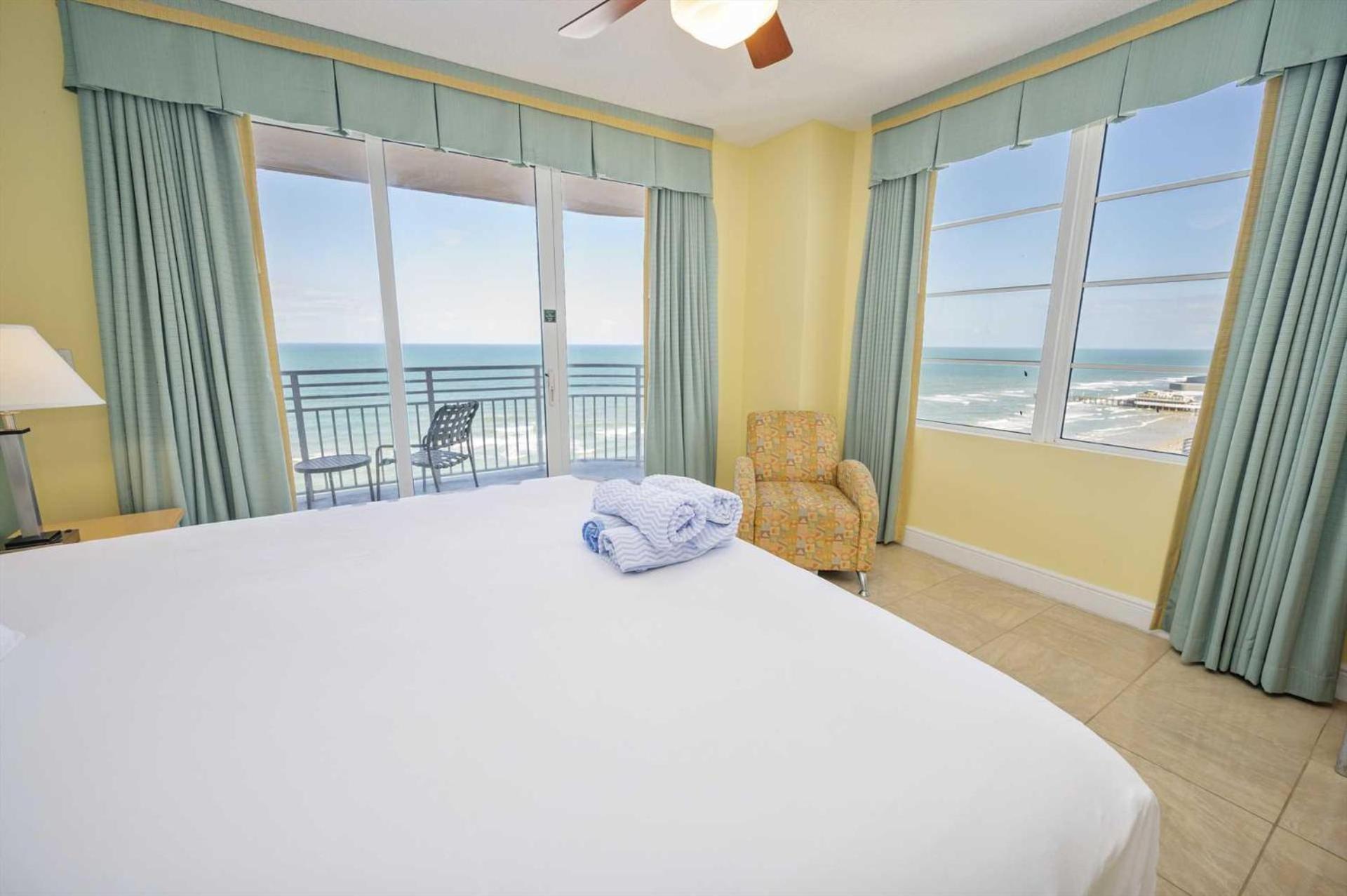 Luxury 2Br Dbl Balcony Direct Ocean Wyndham Resort デイトナ・ビーチ エクステリア 写真